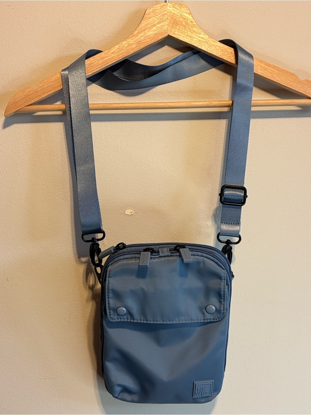 ✨IHKWIP - THE XL EVERYDAY ESSENTIALS CROSSBODY BAG - FADED INDIGO